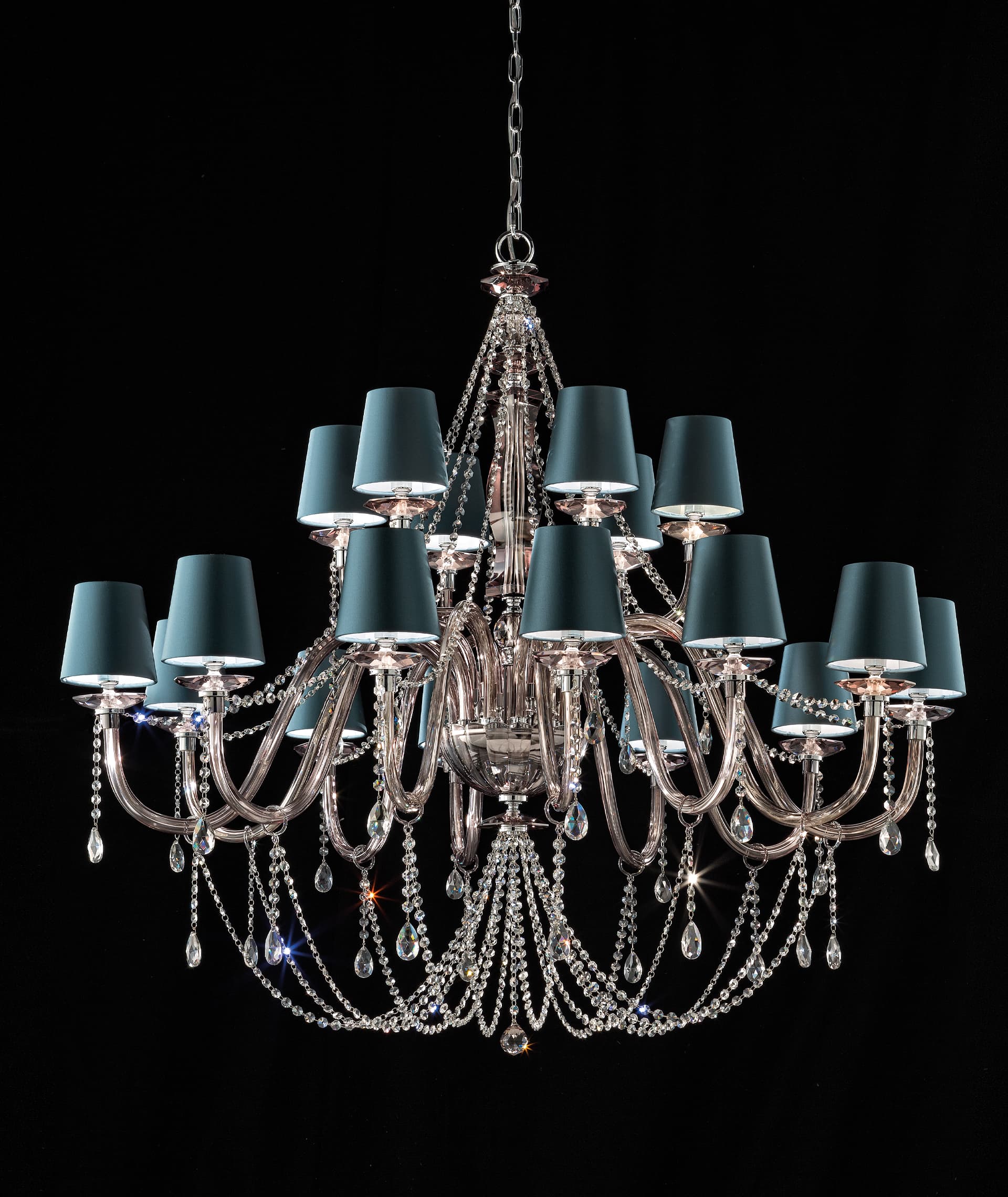 Euroluce Light of Italy Arcobaleno Fumè L12+6 Shade