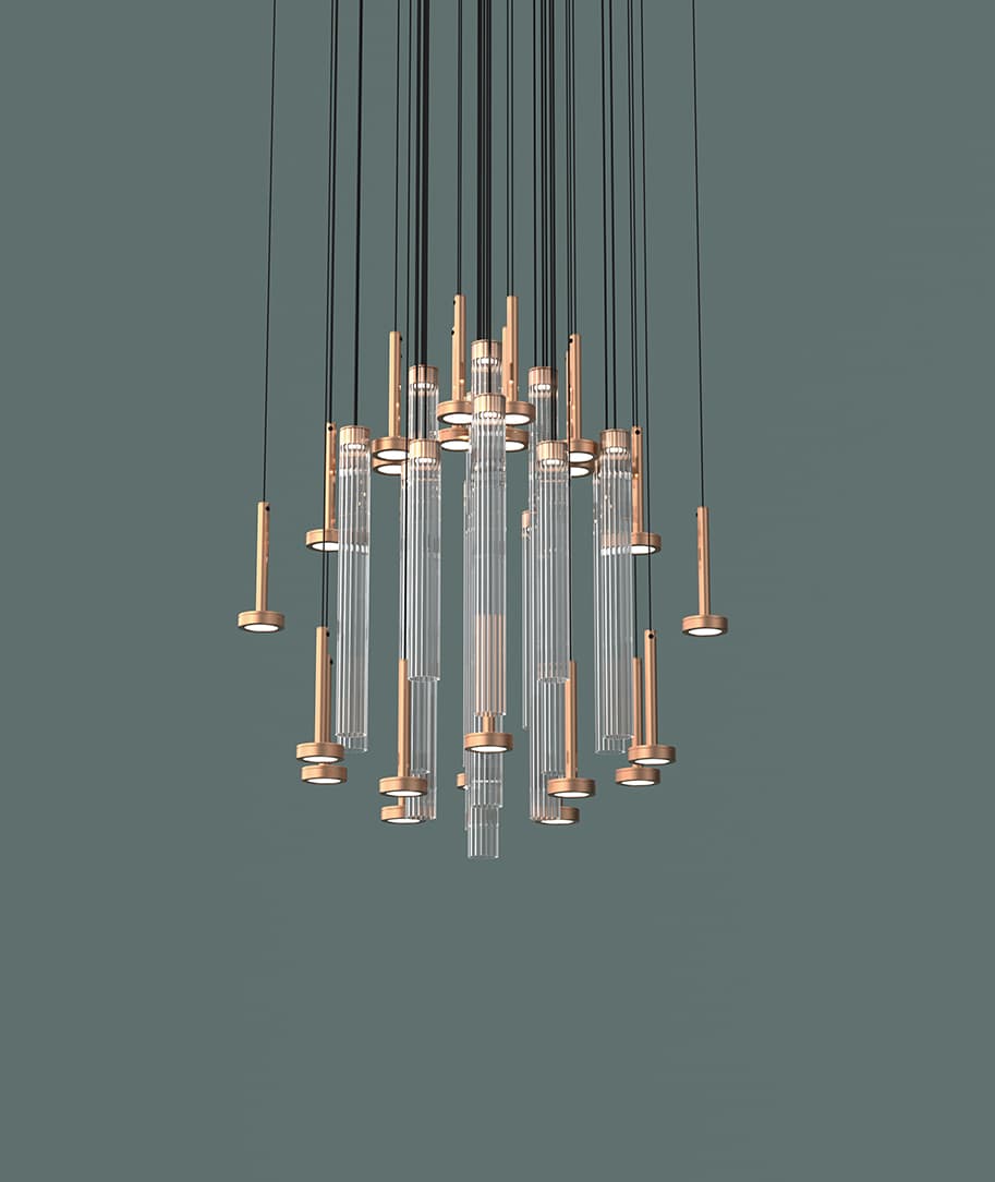 Euroluce Light of Italy Astract Diamante