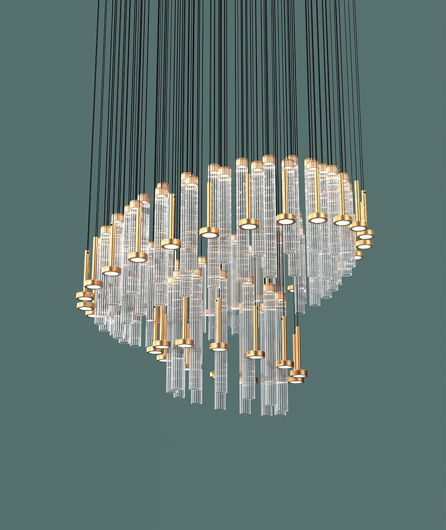 Euroluce Light of Italy Astract Wave