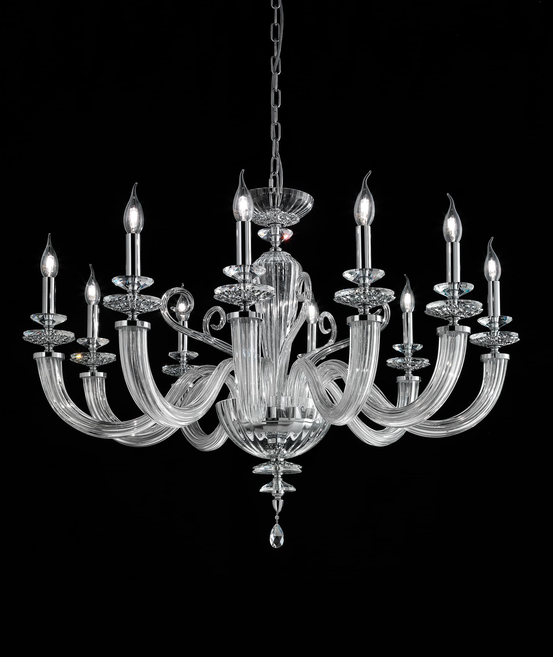 Euroluce Light of Italy Atalia L10 Chrome