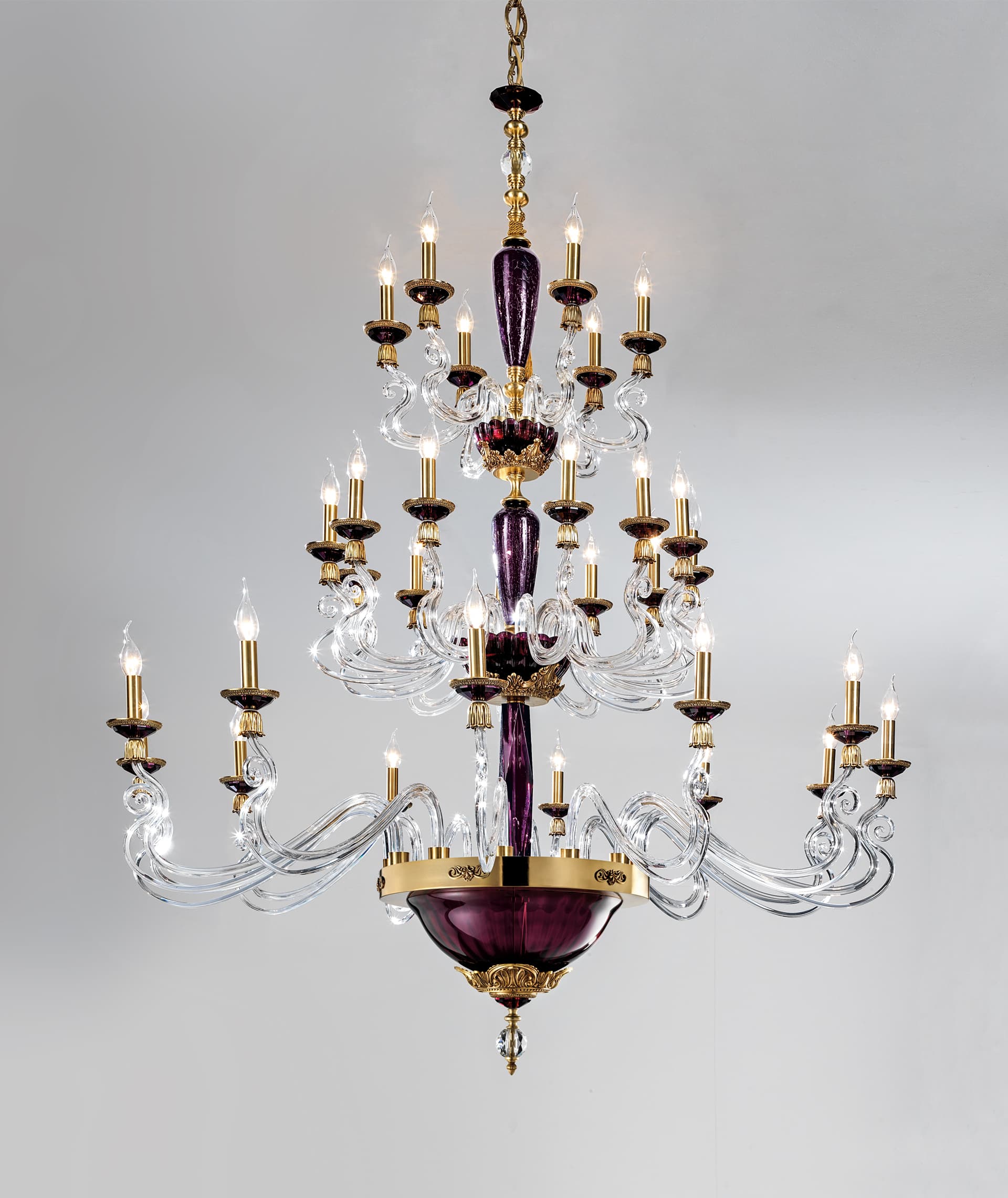 Euroluce Light of Italy Barocco L12+12+6