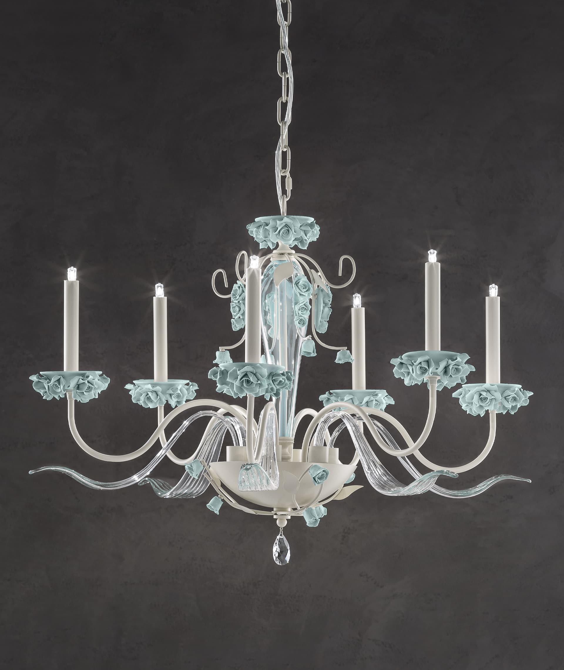 Euroluce Light of Italy Bora L6 Tiffany