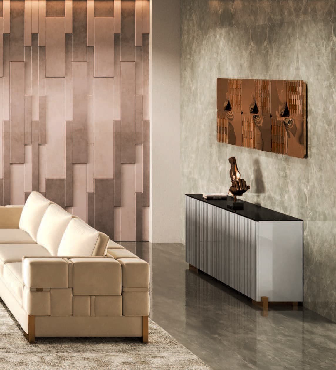 Epoque by Egon Furstenberg Condrite Sideboard
