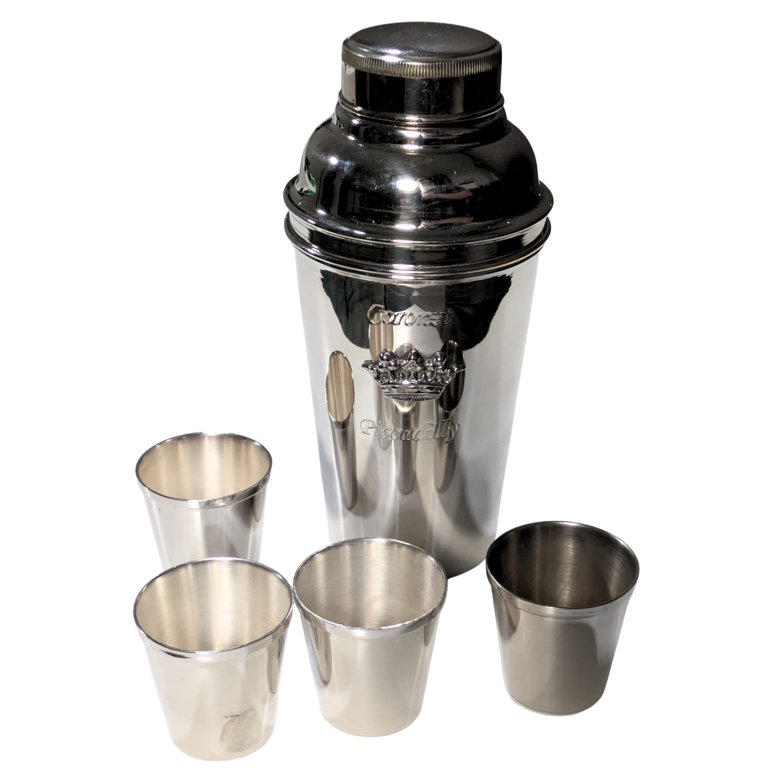 Authentic Models Cocktail Shaker For 4