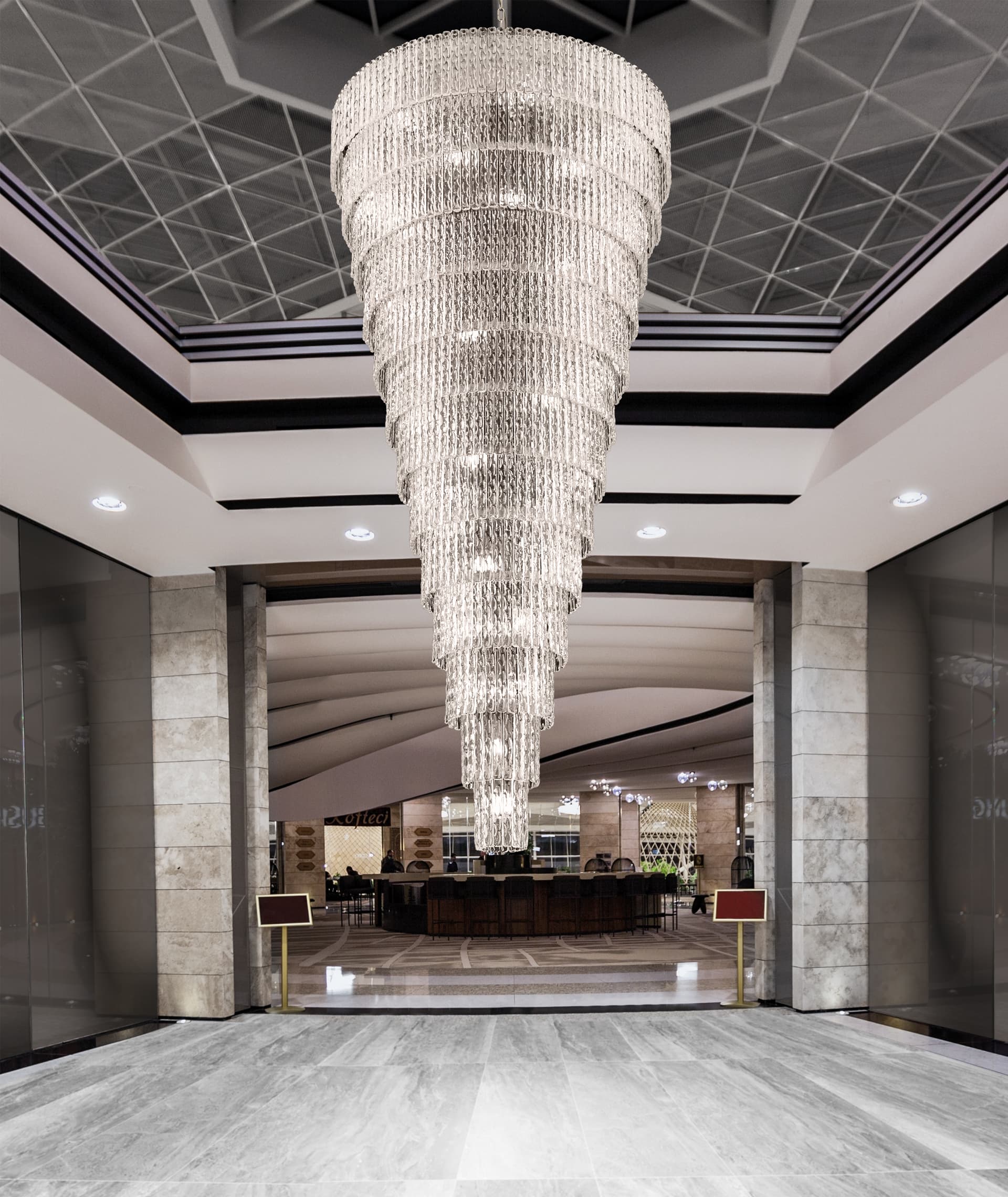 Euroluce Light of Italy Cascade Project 90