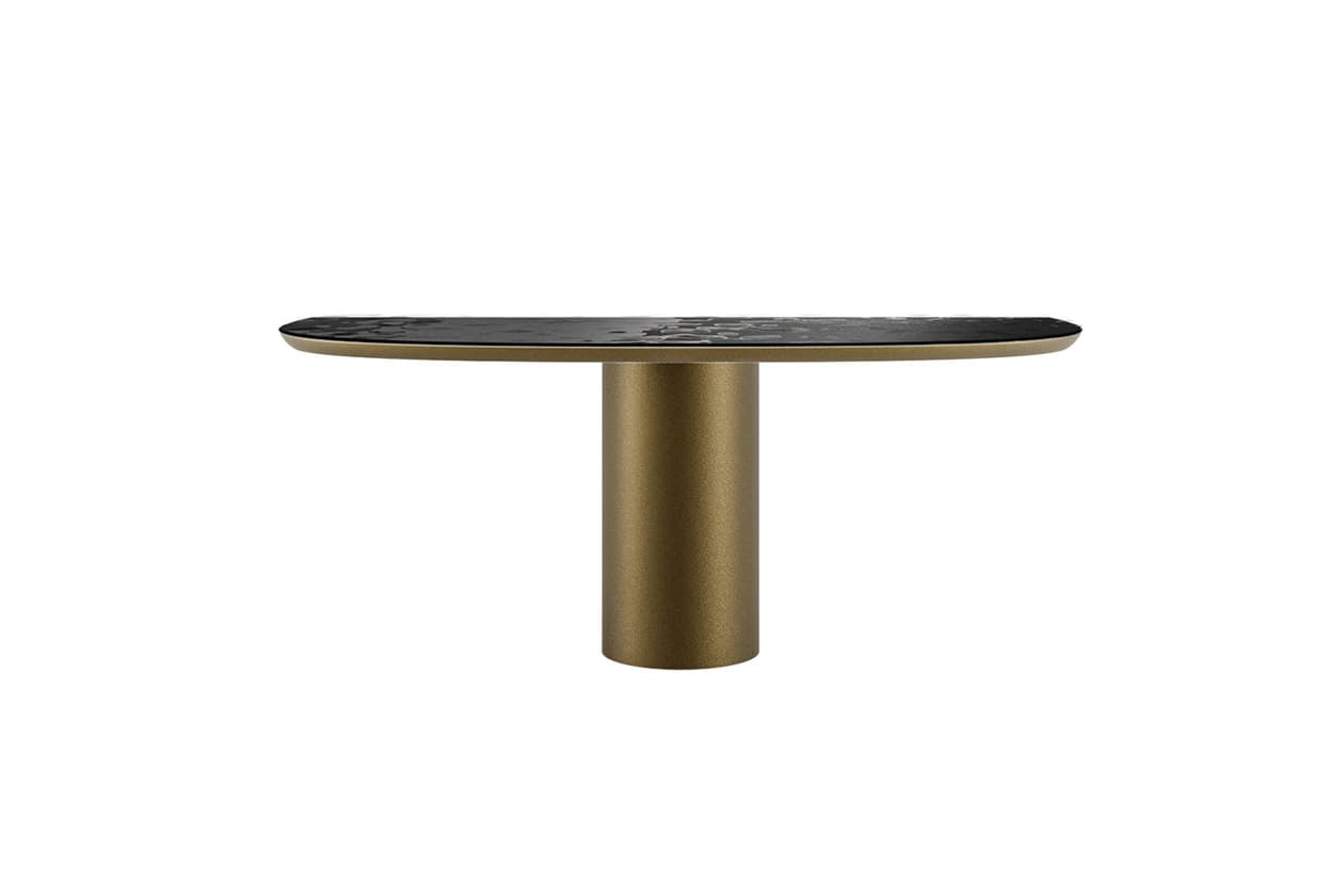 Eforma CILINDRO CONSOLE glass top