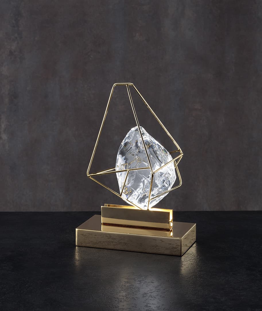 Euroluce Light of Italy Cryrock Lamp