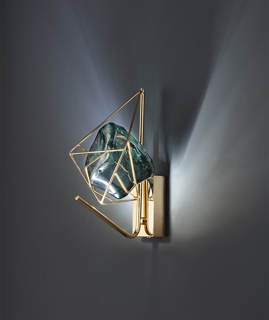 Euroluce Light of Italy Cryrock Wall Lamp
