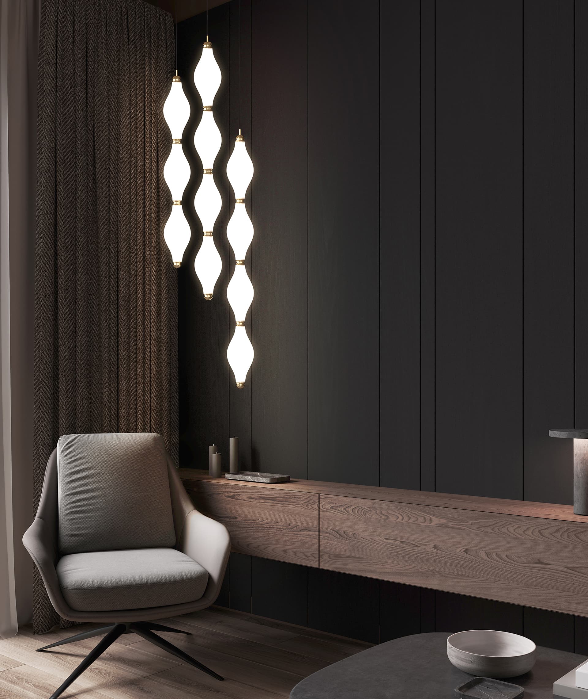 Euroluce Light of Italy Dewy Project S3+S4+S4