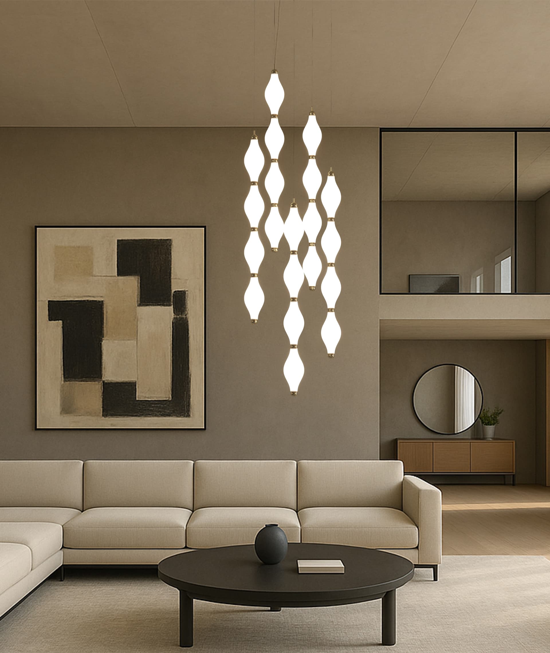 Euroluce Light of Italy Dewy Project S4 Vertical x5