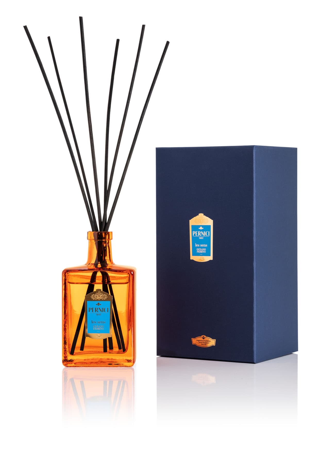 Cereria Pernici Oceano Fiorito Diffuser A Midollino 500 ml
