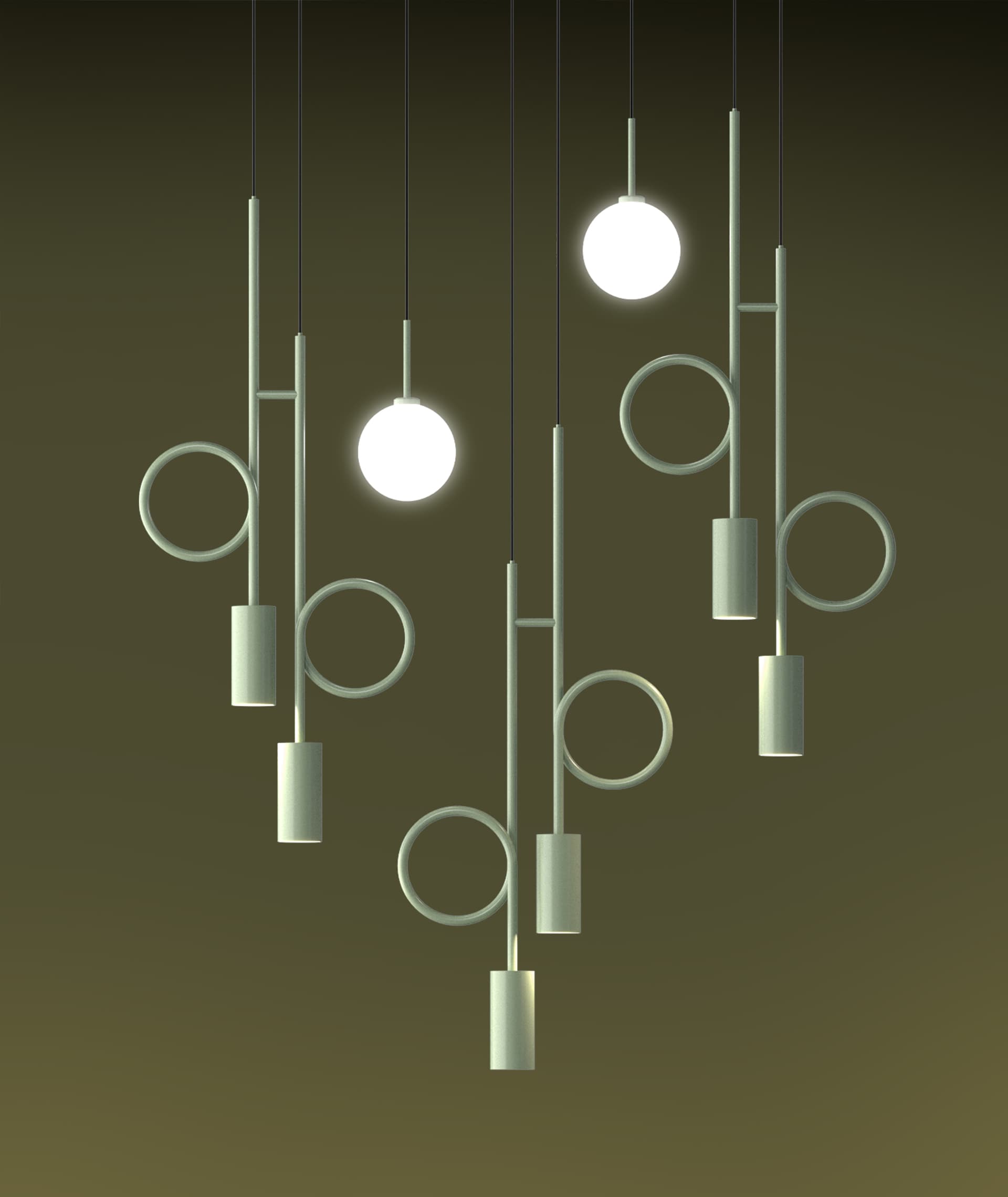 Euroluce Light of Italy Dopamine Project S6 + 2