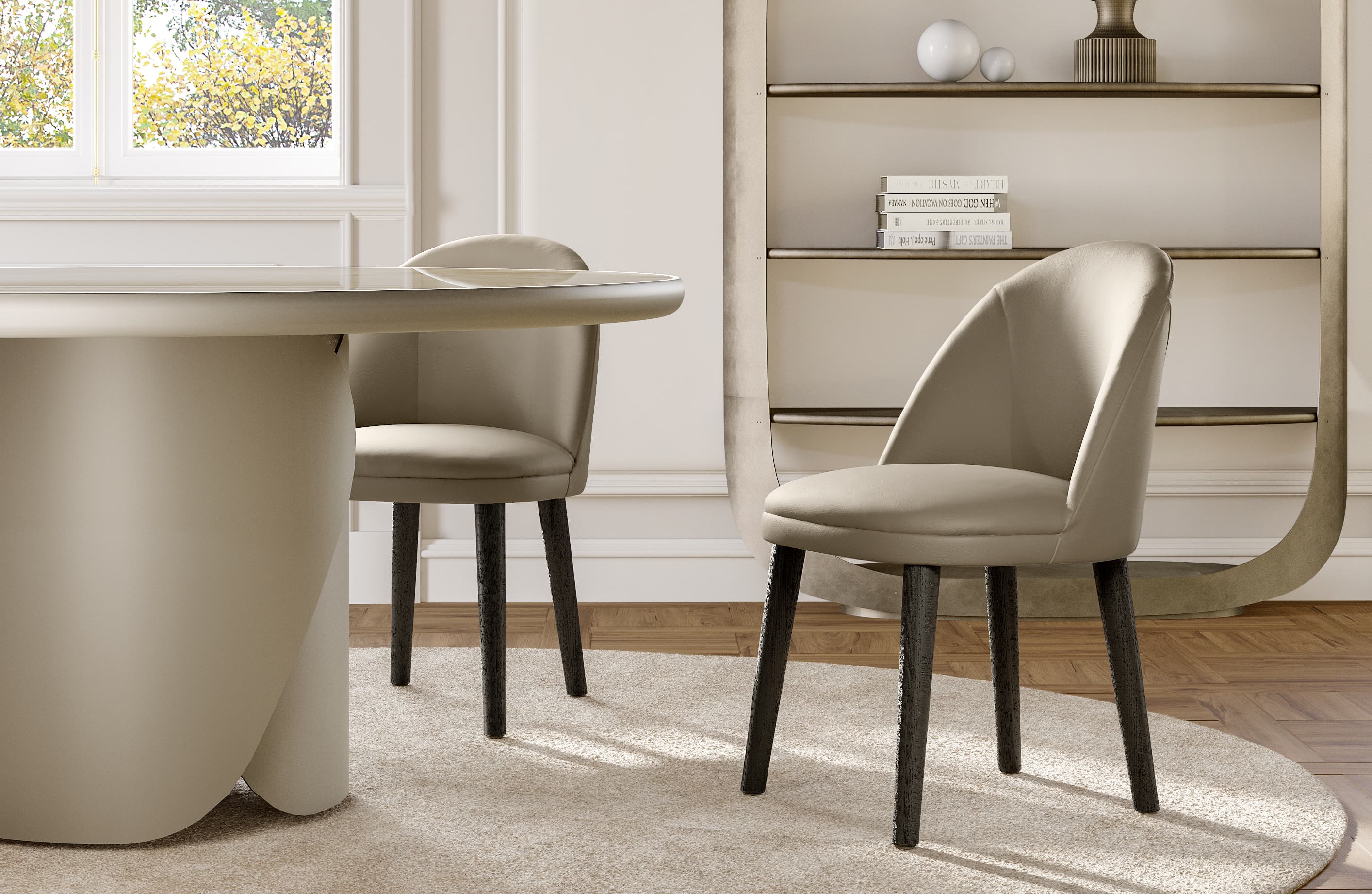 Eforma MINNI 4 wood legs