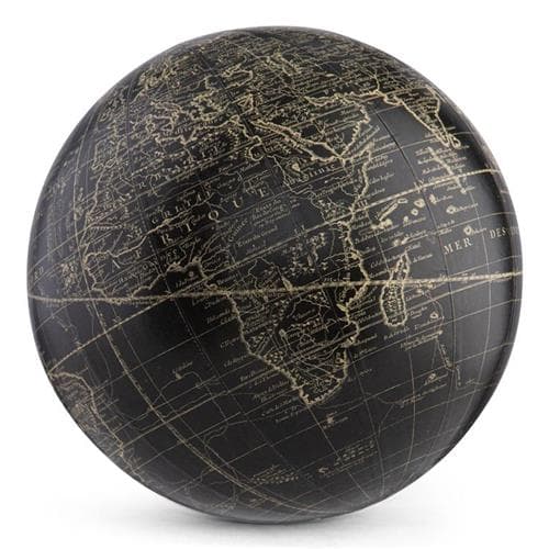 Authentic Models Vaugondy Sphere, Black, 14cm