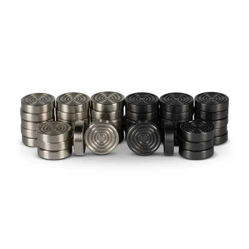 Authentic Models Checkers Set Metal