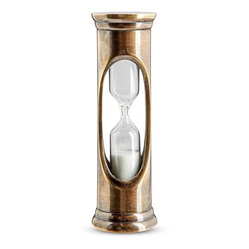 Authentic Models Bronzed 3 minute Sandglass
