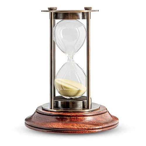 Authentic Models Bronzed 30 minute Hourglass