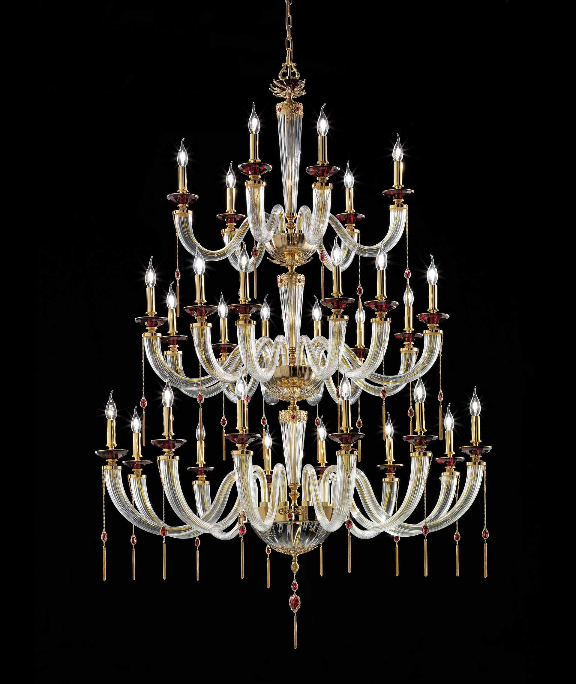 Euroluce Light of Italy Julienne Clear L12+12+6