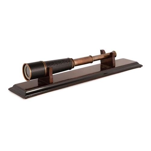 Authentic Models Bronze Spyglass & Stand