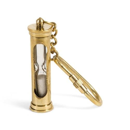 Authentic Models Keychain Sand Timer