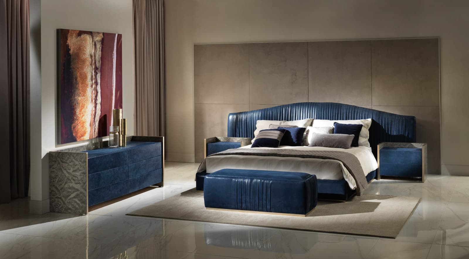 Epoque by Egon Furstenberg Licena Bed