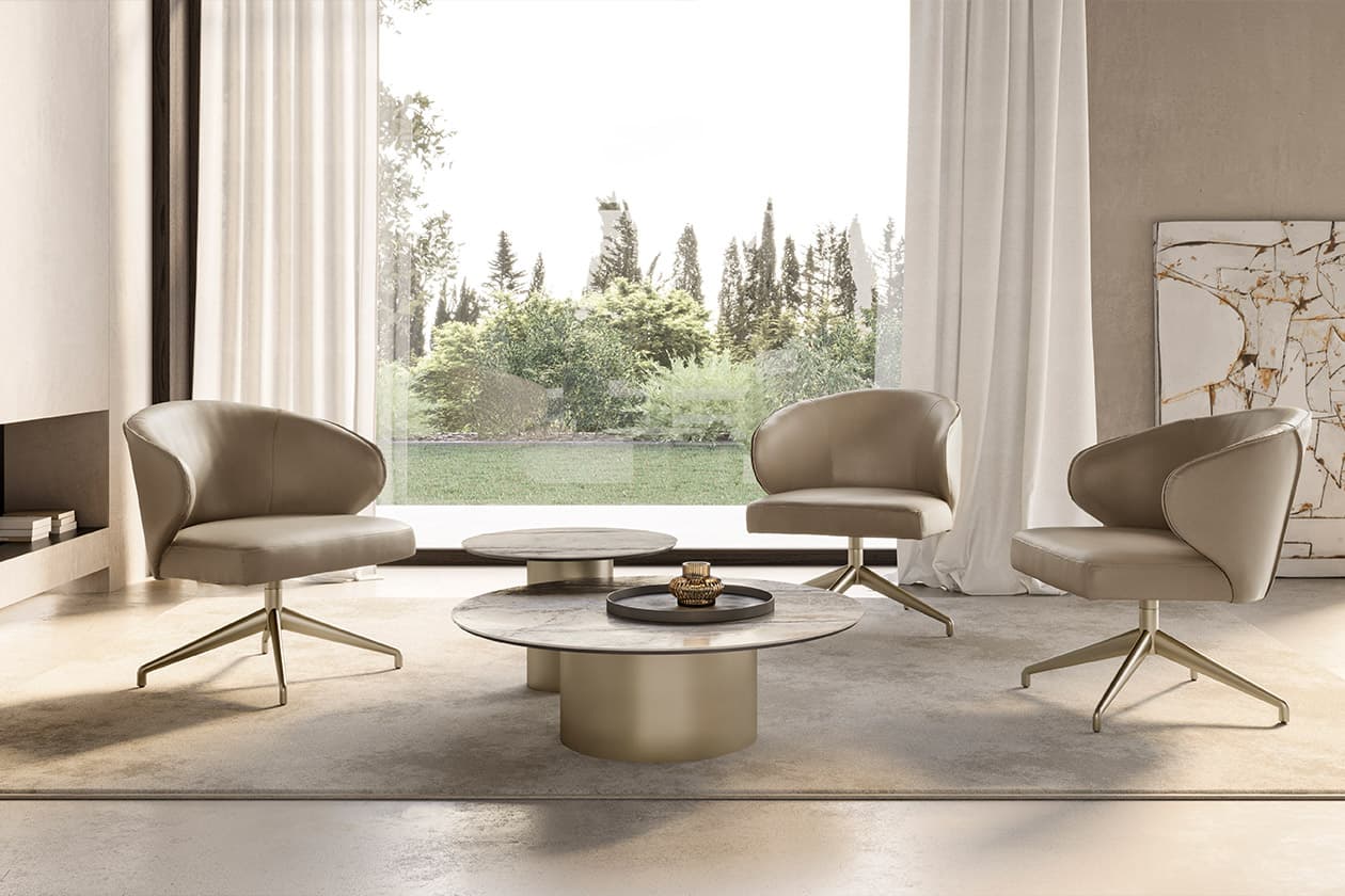 Eforma MANTA LOUNGE metal base