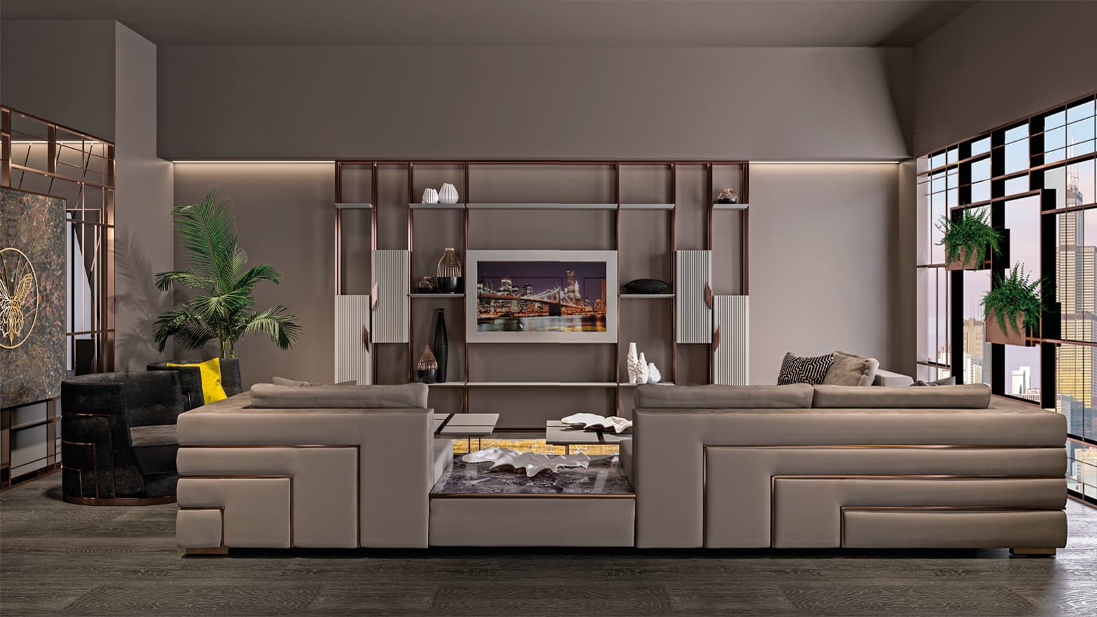 Epoque by Egon Furstenberg Mochi Sofa
