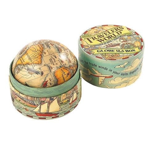 Authentic Models Traveler’s World Globe In Box