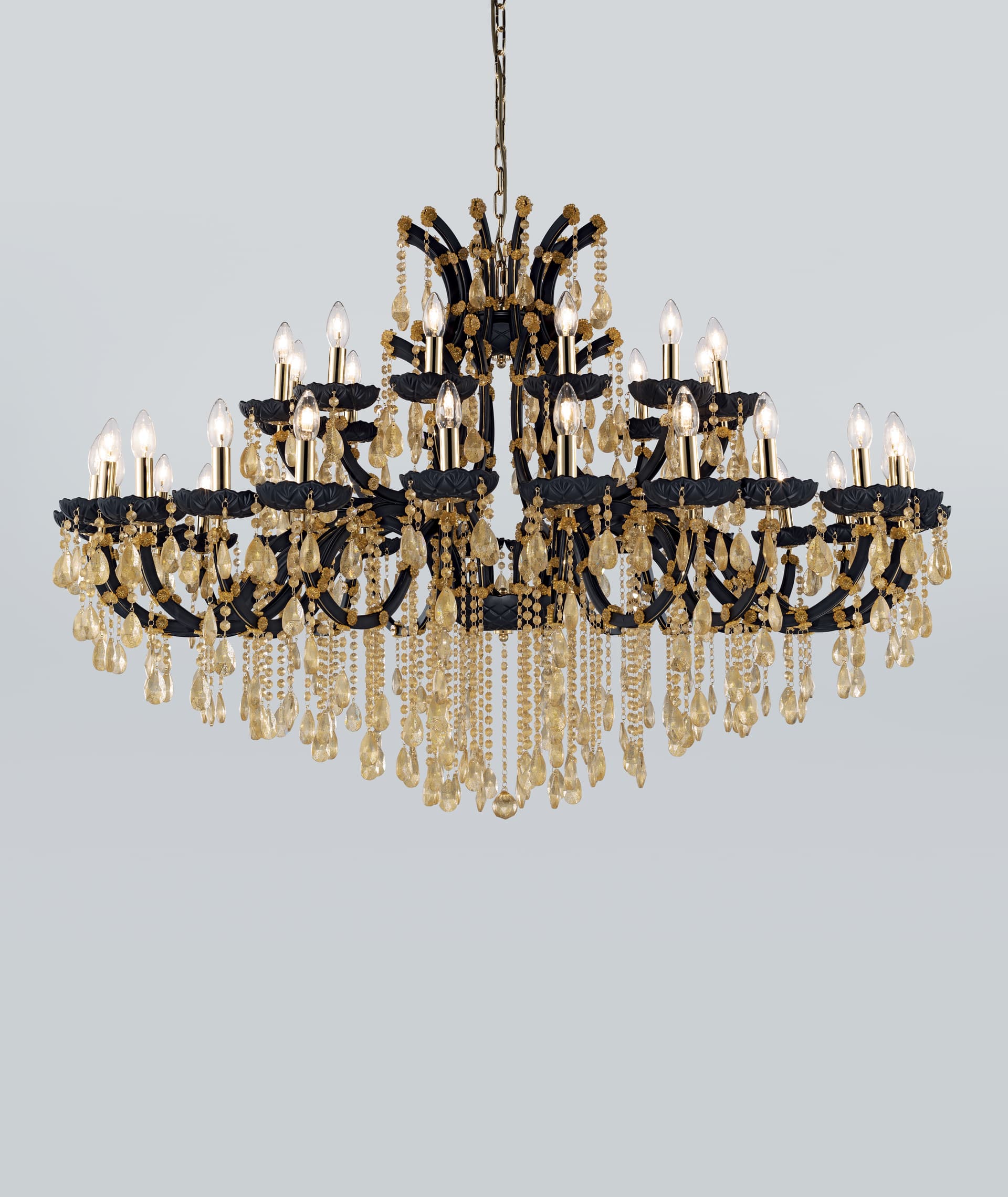 Euroluce Light of Italy Mariateresa L36 Black&Sheen