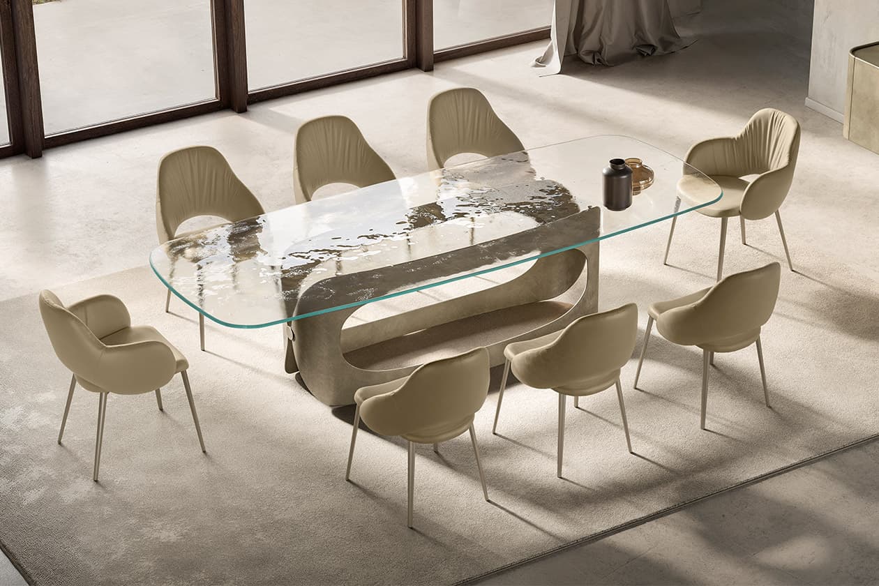 Eforma POLIFEMO glass top