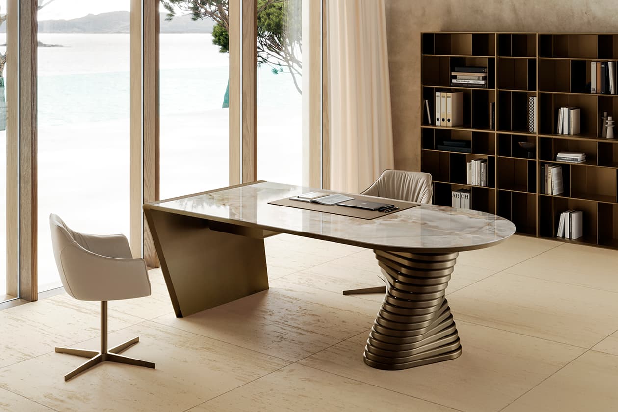 Eforma ROTOLO DESK ceramic top