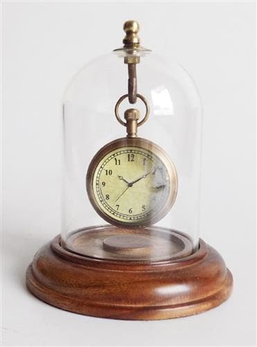 Authentic Models Bell Jar Clock