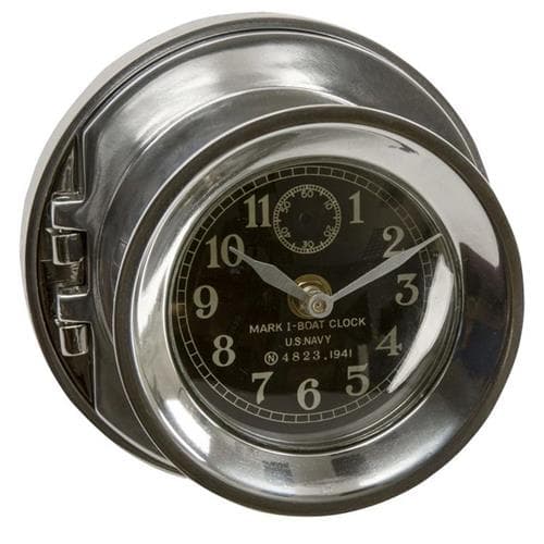 Authentic Models Navy Clock