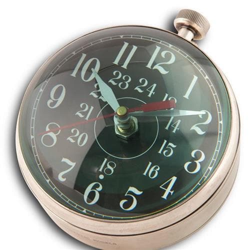 Authentic Models Eye of Time Clock, Nickel