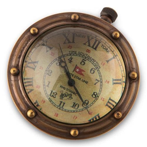 Authentic Models Porthole Eye of Time, Bronze