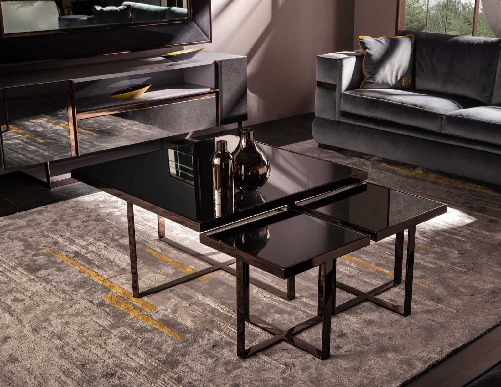 Epoque by Egon Furstenberg Argon Coffee Table