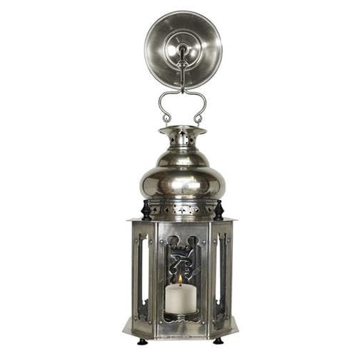 Authentic Models Venetian Lantern, Antique Silver