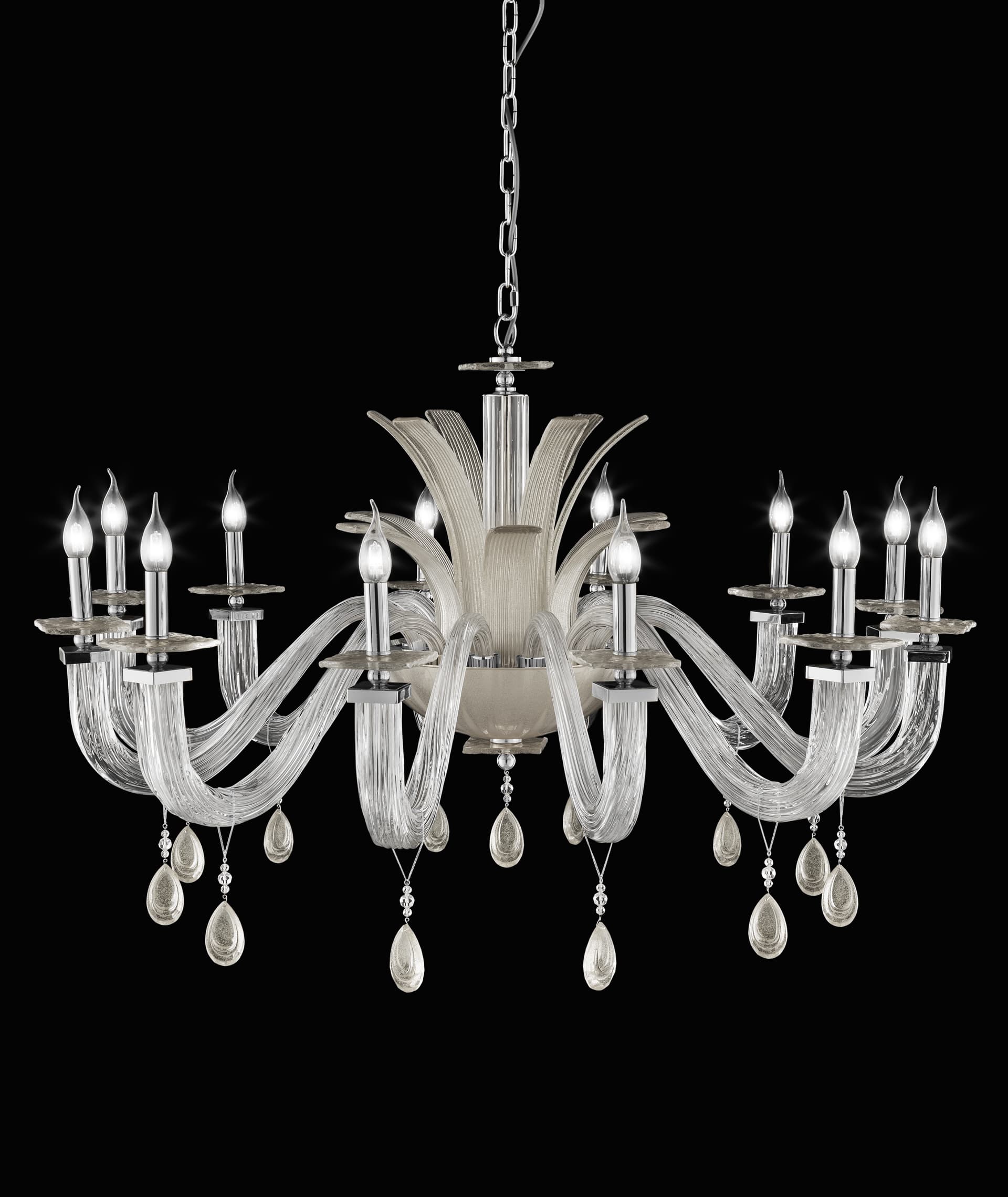 Euroluce Light of Italy Soar L12 Silver