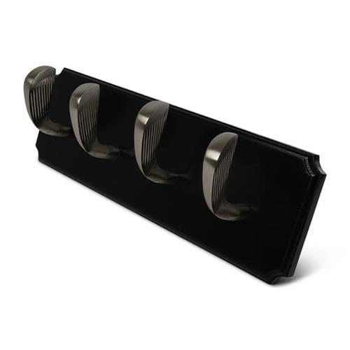 Authentic Models Golf Club Coat Rack, Black
