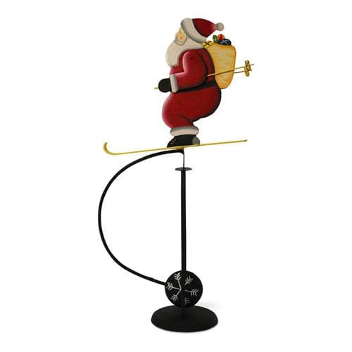 Authentic Models Skiing Santa