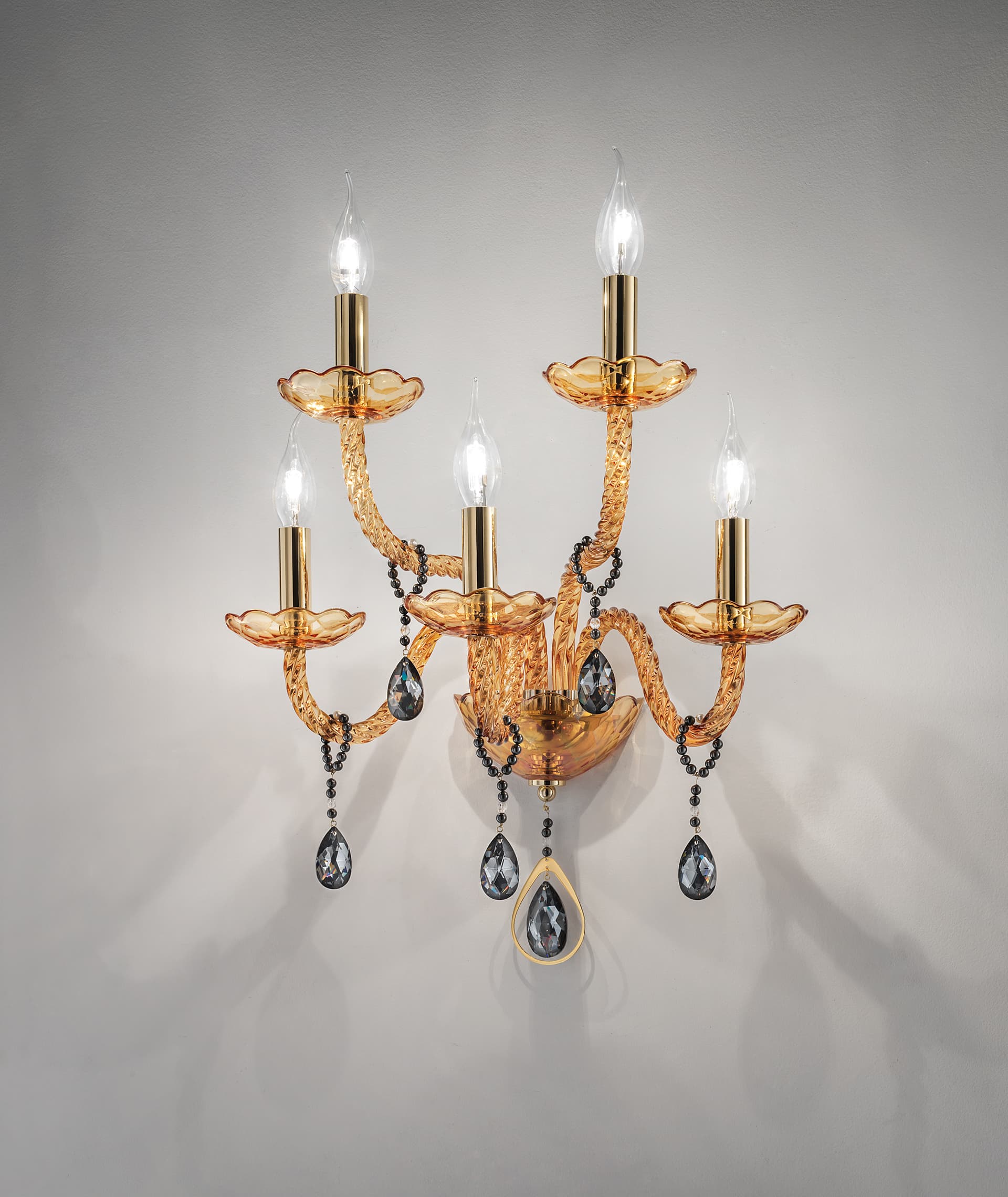 Euroluce Light of Italy Toochic A5 Oro Ambra