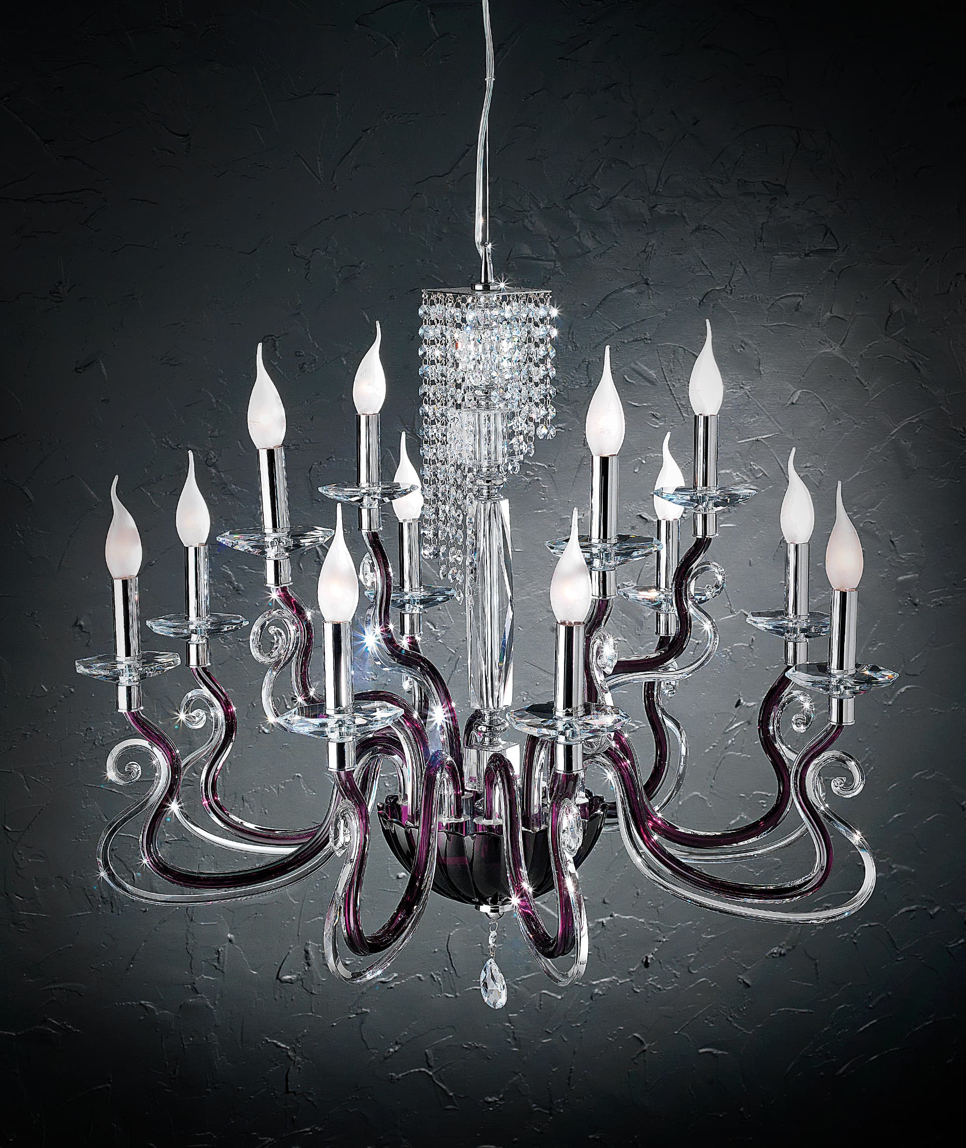 Euroluce Light of Italy Venice Superlux L8+4