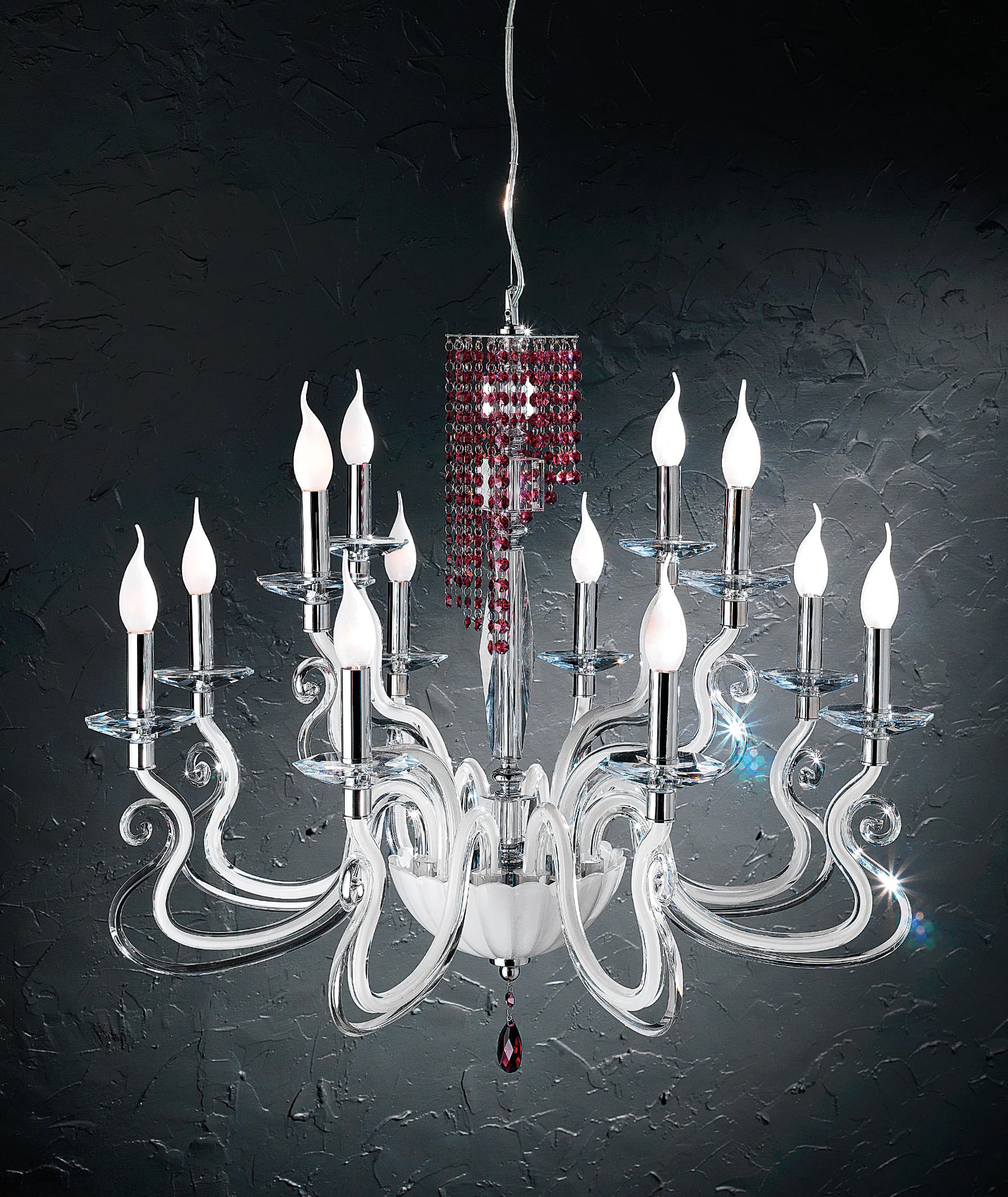 Euroluce Light of Italy Venice Superlux L8+4 White