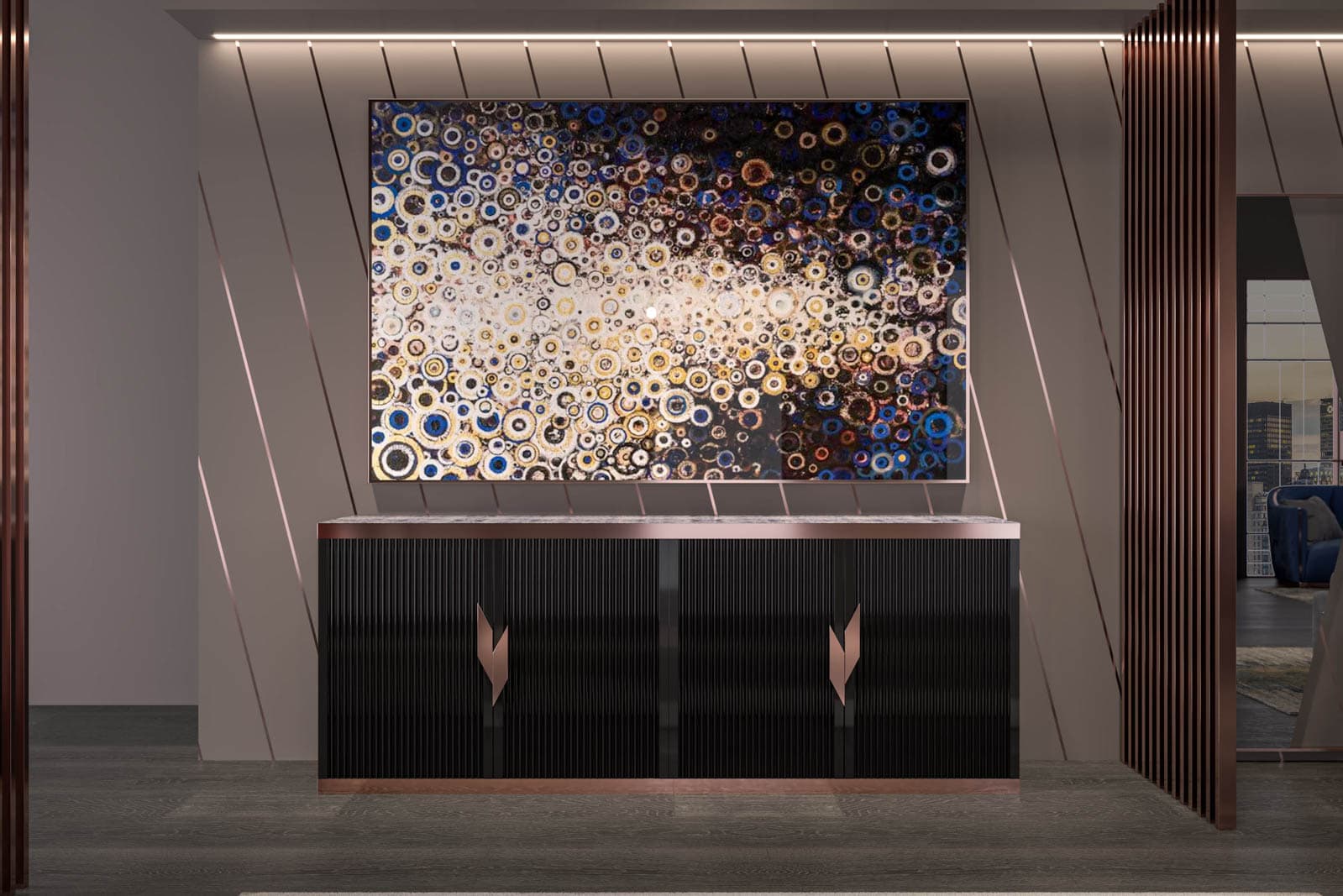 Epoque by Egon Furstenberg Wotan Sideboard