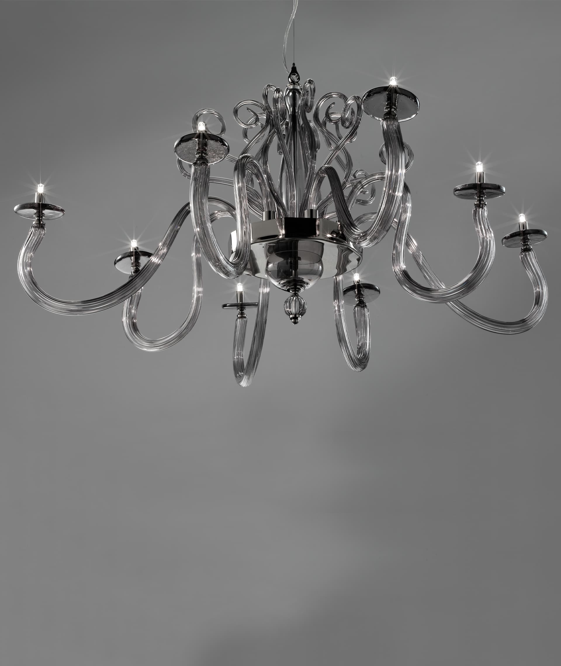 Euroluce Light of Italy Yncanto L4+4 Fumè