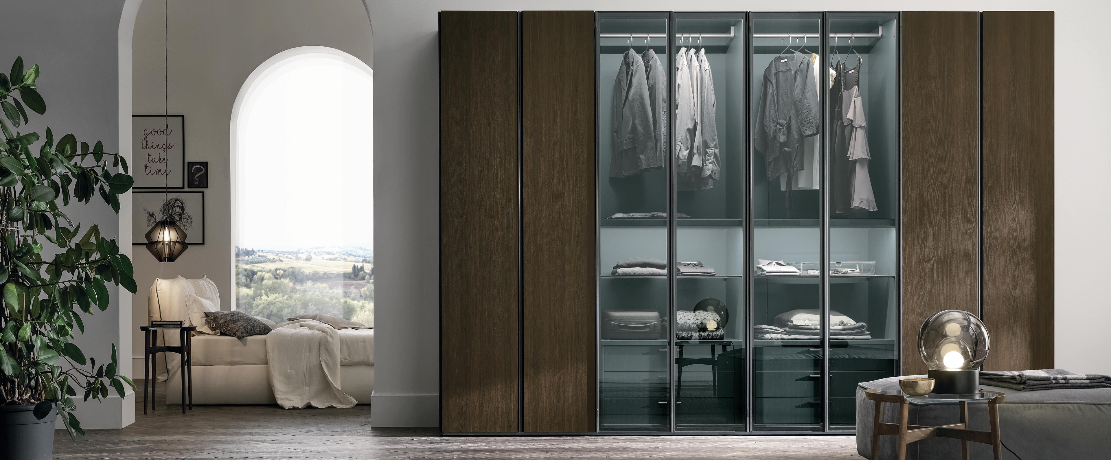 Tomasella Metropolis hinged wardrobe