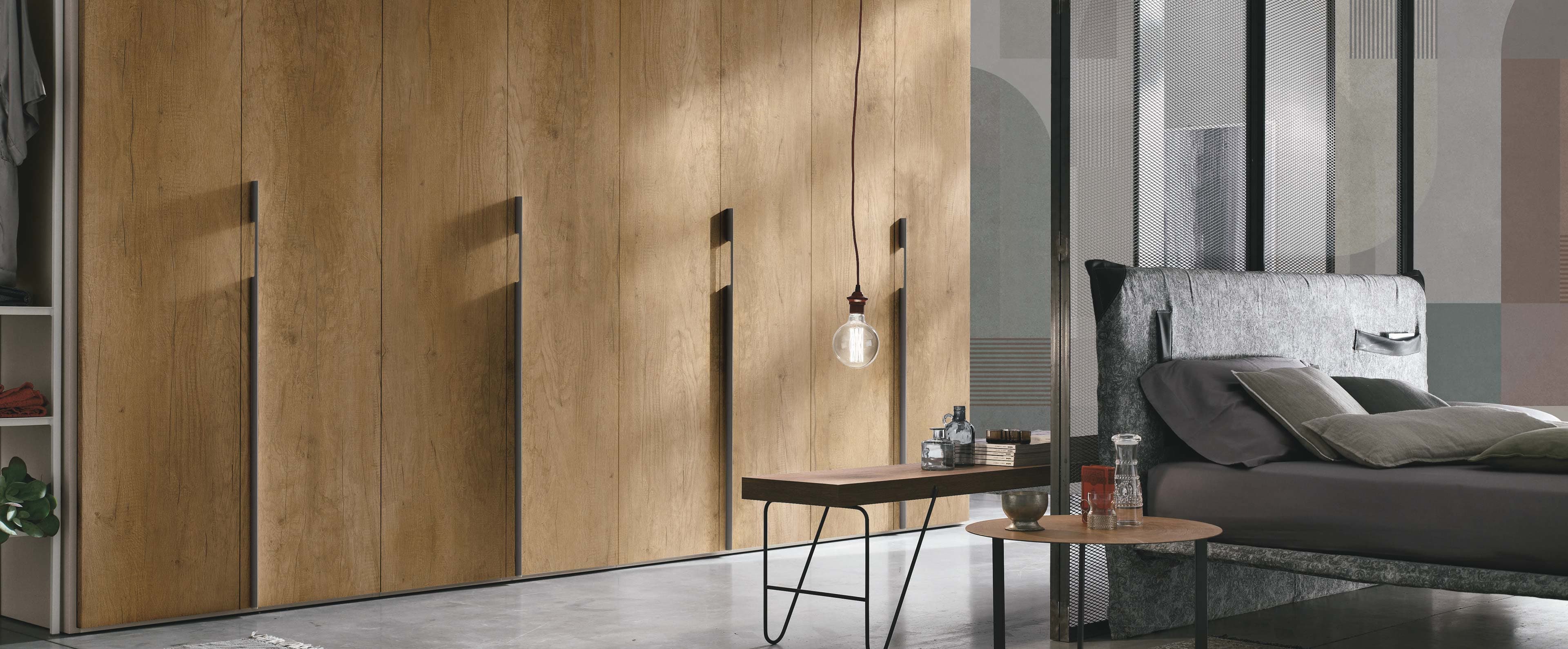 Tomasella Liscia hinged wardrobe