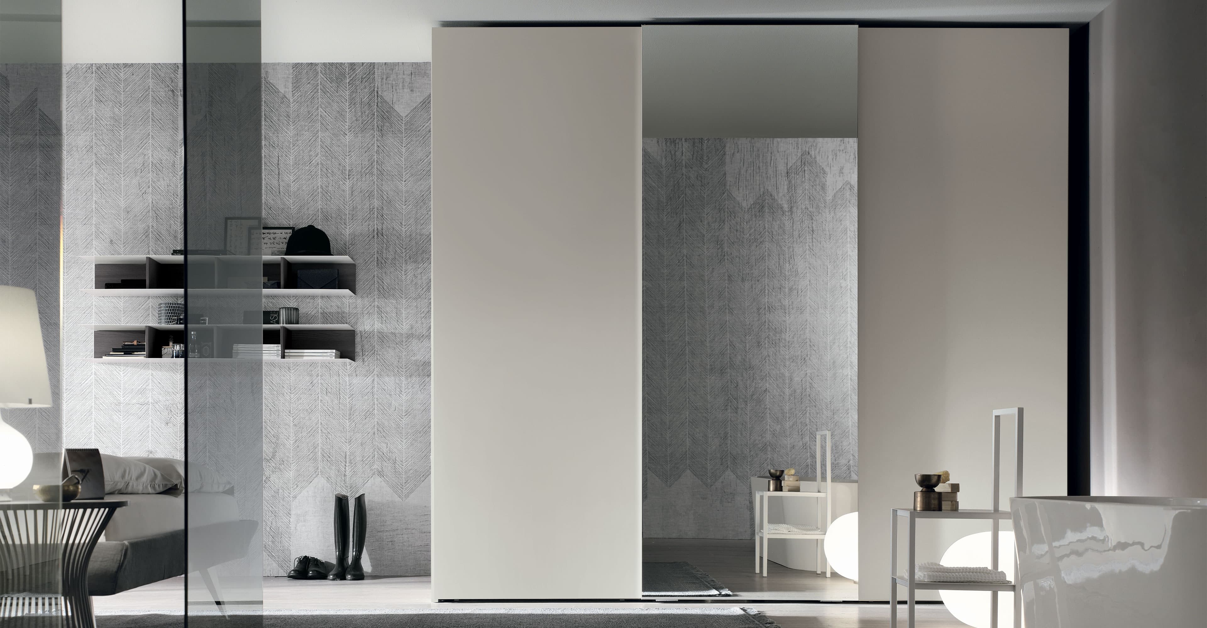 Tomasella Groove sliding wardrobe