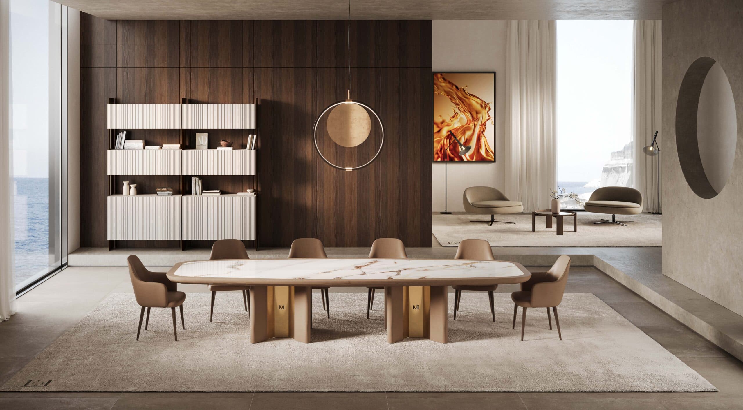 Epoque by Egon Furstenberg Fasano Table