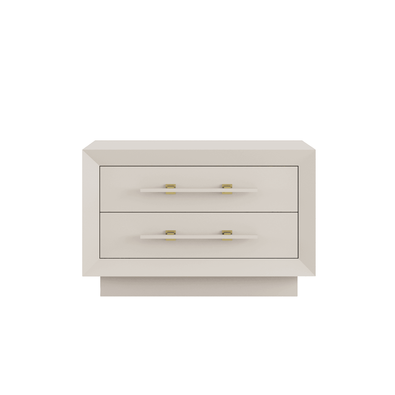 Casa Magna Collection Magna Bedside Table - Wood Feet
